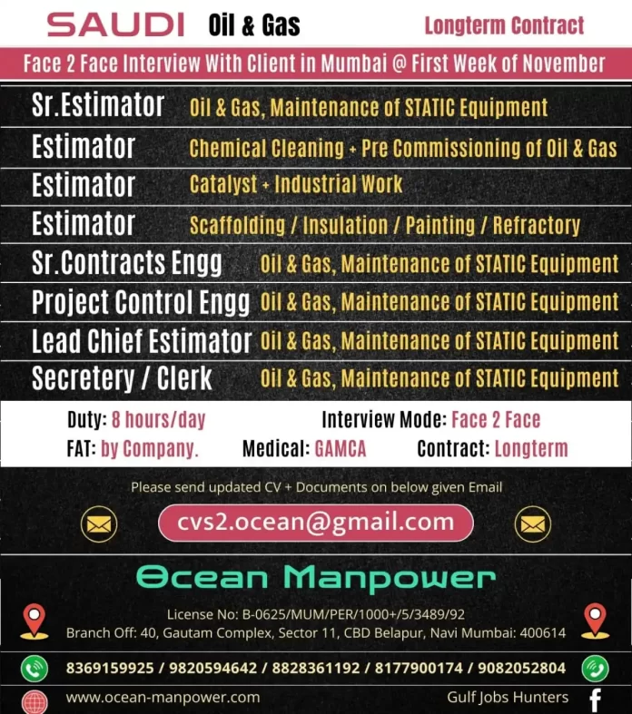 Oil Gas Industry Job