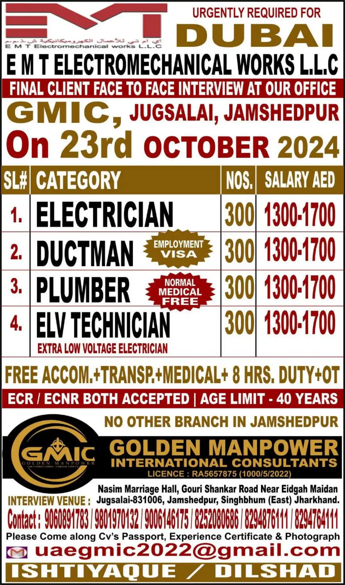 Gulf Job 15 Oct 7