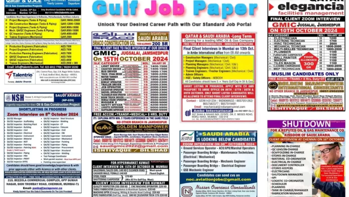 Gulf Job Paper 7 October