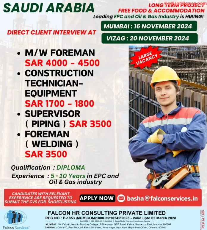 Exciting Job Openings in Saudi Arabia