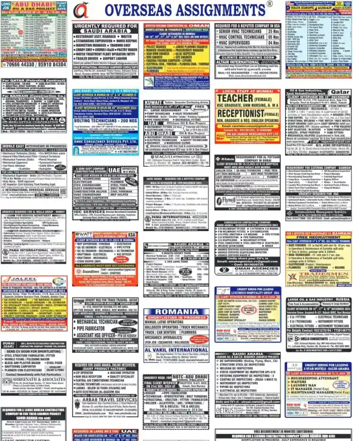 Assignments Abroad Times Mumbai Jobs