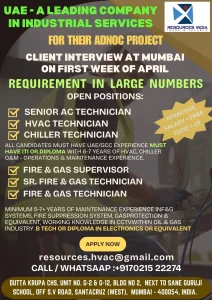 UAE HVAC Technician Jobs
