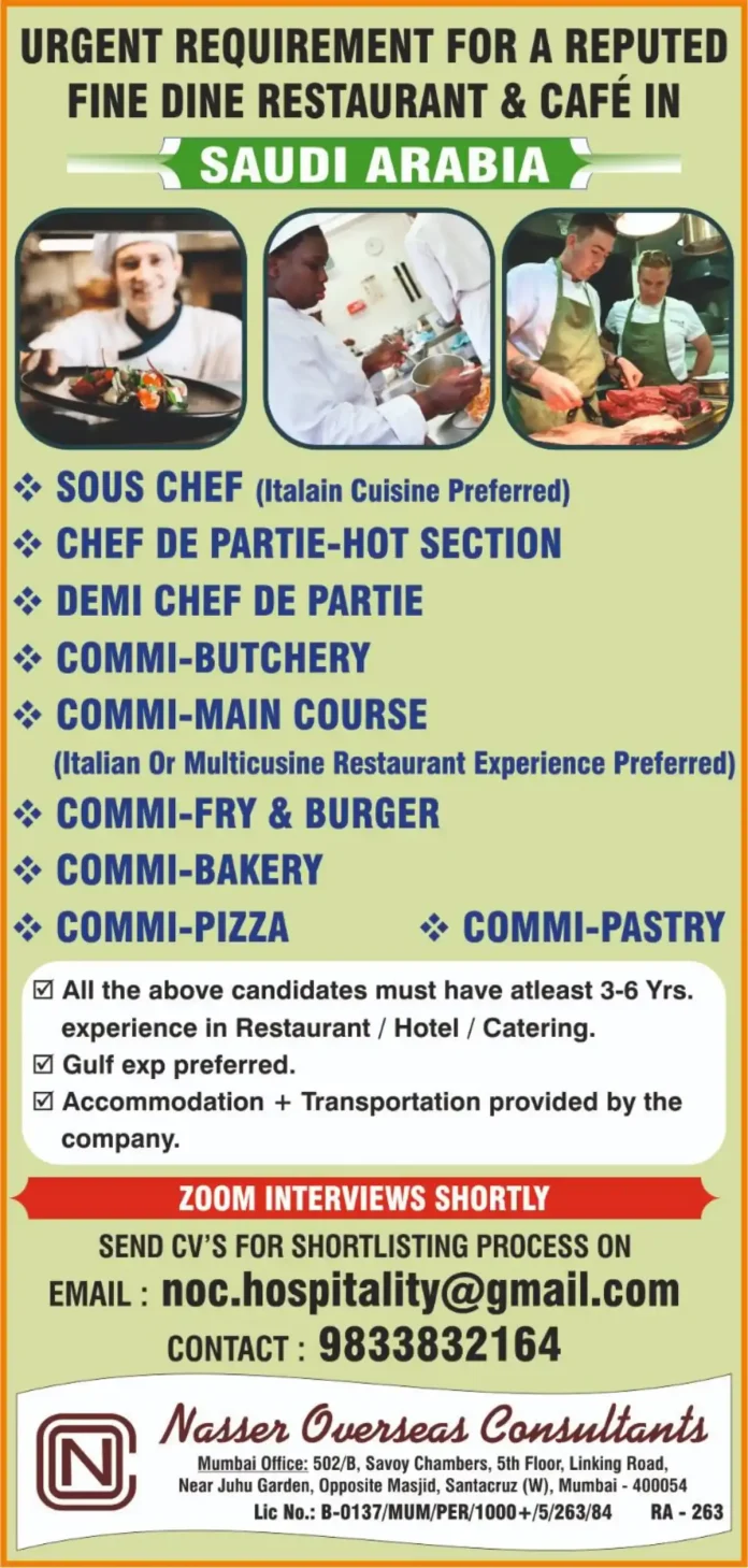 Chef team working in fine dining restaurant kitchen