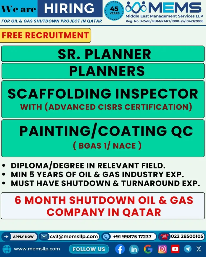 Oil and Gas Industry Professionals Working in Qatar