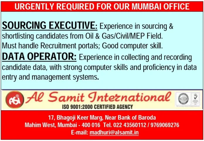 Al Samit International Recruitment Office in Mumbai