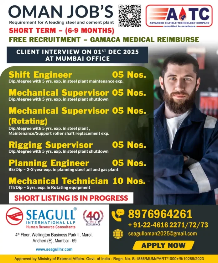 Steel plant operations in Oman showing industrial machinery and workers