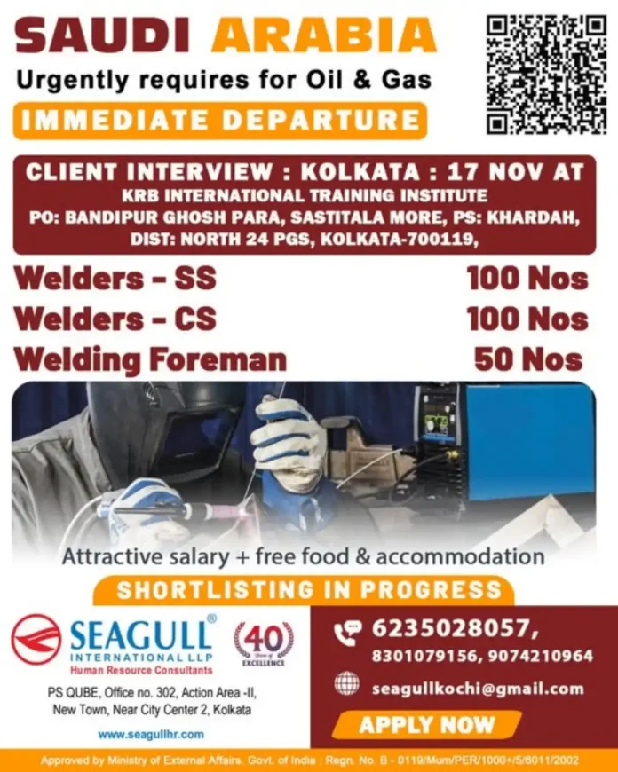 Welding Career Opportunities in Saudi Arabia for Oil and Gas Sector
