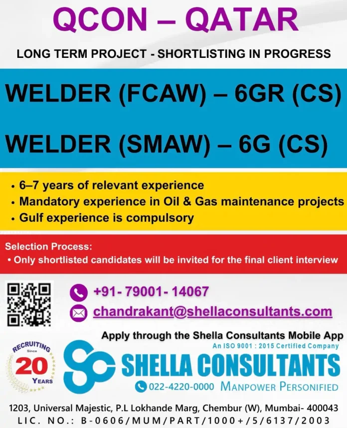 Professional welder working on industrial pipeline in oil and gas sector