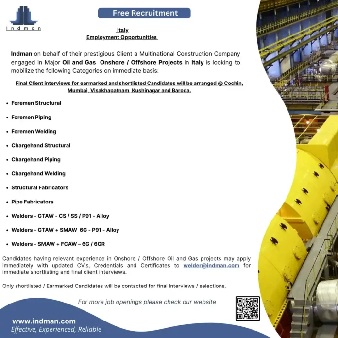 Oil and Gas Industry Professionals at work on an offshore platform