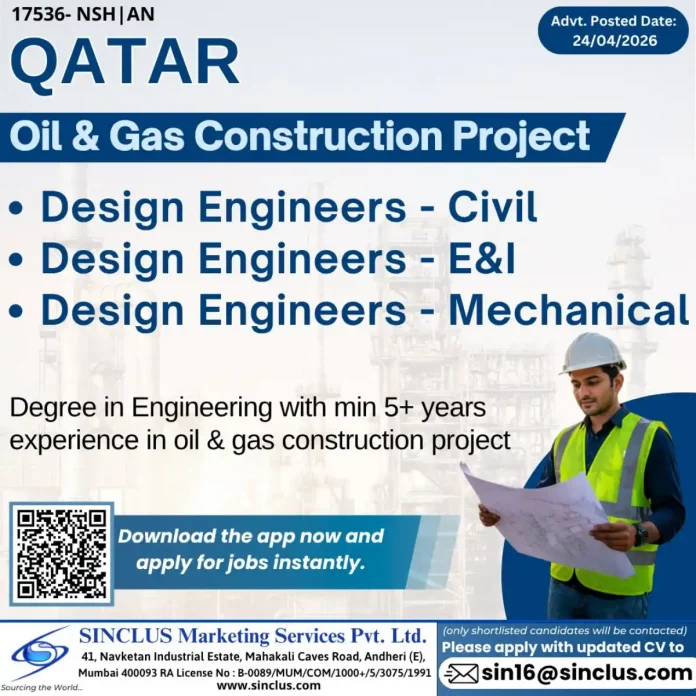 Oil & Gas Construction Project Engineer