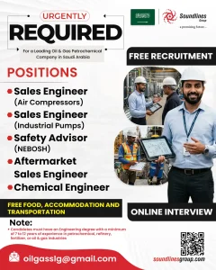 Oil and Gas Industry Jobs in Saudi Arabia Recruitment