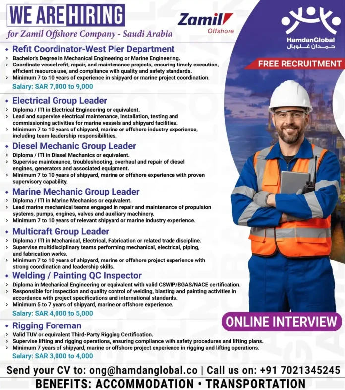 Zamil Offshore Company logo – Saudi Arabia