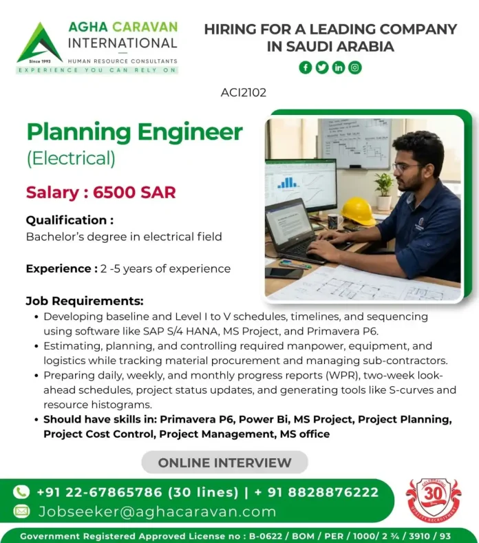 Agha Caravan International HR Consultants recruitment banner