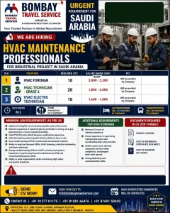 HVAC Maintenance Professionals Saudi Arabia
